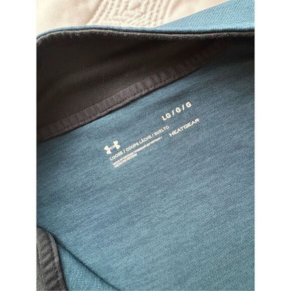 Under Armour deep teal 1/4 zip pullover - L - Picture 10 of 10